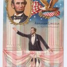 Abraham Lincoln Centennial Nash 1908 Vintage Patriotic Postcard