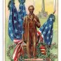 Lincoln Monument Springfield IL Tuck Vintage Patriotic Postcard