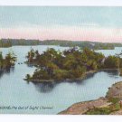 Out of Sight Channel Thousand Islands NY ca 1910 Leighton NM Postcard