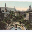 Victoria Square Montreal ca 1910 Vintage Postcard