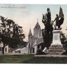 South African Monument Quebec Canada c 1910 Vintage Postcard NM