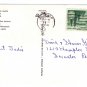 Greetings from Texas Map Postcard TX Multiview Chrome