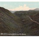 Crawford Notch from Mt. Willard White Mountains NH Leighton 1910 Crawford Notch from Mt. Willard White Mountains NH Leighton 1910