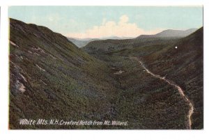 Crawford Notch from Mt. Willard White Mountains NH Leighton 1910
