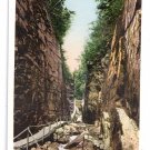 The Flume Franconia Notch White Mountain NH Photostint ca 1910 The Flume Franconia Notch White Mountain NH Photostint ca 1910