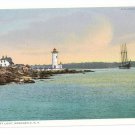 Fort Point Light Lighthouse New Castle NH Detroit Publshing ca 1910