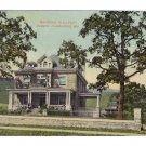 La Vale Cumberland MD Vintage Postcard Residence