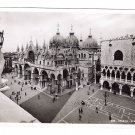 RPPC Venice Piazza S Marco Vintage Postcard Italy