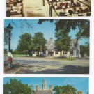 Williamsburg VA Lot of 3 Tavern Church Palace Vintage Chrome postcards Williamsburg VA Lot of 3 Tavern Church Palace Vintage Chrome postcards