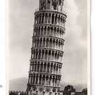 RPPC Pisa Campanile Leaning Tower Vintage Postcard Italy 1938