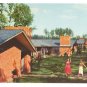 Williamsburg VA 4 Vintage postcards Motel Public Gaol Militia Gardens