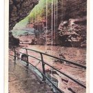 Watkins Glen NY Looking Through Rainbow Falls Tichnor