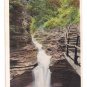 Watkins Glen NY Sylvan Rapids Tichnor Vintage Postcard