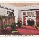 Hotel Dennis Lobby Atlantic City NJ Vintage Kropp Postcard