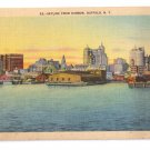 Buffalo NY Skyline from Harbor Linen Metrocraft Buffalo NY Skyline from Harbor Linen Metrocraft