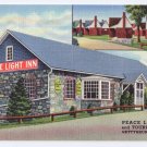 Peace Light Inn Gettysburg PA Vintage Linen Postcard Peace Light Inn Gettysburg PA Vintage Linen Postcard