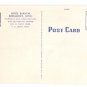 Hotel Barnum Bridgeport CT Vintage Kropp Postcard