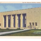 Jackson MS War Memorial Building Curteich 1941 Linen Postcard Jackson MS War Memorial Building Curteich 1941 Linen Postcard