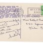 Faneuil Hall Boston MA 1949 Curteich Linen Postcard