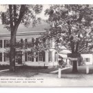 Harriet Beecher Stowe House Brunswick Maine Postcard
