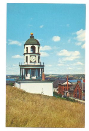Old Town Clock Citadel Hill Halifax Nova Scotia Canada Postcard