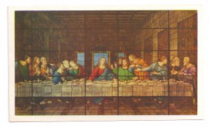 Last Supper Forest Lawn Cemetery Stained Glass Window California