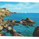 Italy Rapallo Postcard Villas Sailboats Tigullio Gulf 4X6