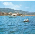 Italy Loano Savona Aerial View from Sea Postcard 4X6 Italy Loano Savona Aerial View from Sea Postcard 4X6