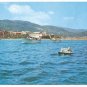 Italy Loano Savona Aerial View from Sea Postcard 4X6