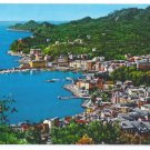 Italy Genoa Santa Margherita Ligure Harbor Panorama Postcard 4X6 Italy Genoa Santa Margherita Ligure Harbor Panorama Postcard 4X6