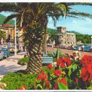 Italy Rapallo Riviera Palms Flowers Postcard 4X6