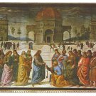 Italy Rome Vatican Art Custody of the Keys Perugino Postcard 4X6