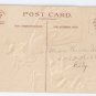 3 M. Greiner Girl feeding Teddy Bear Unsigned Postcards 1907