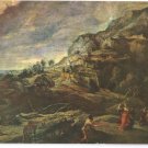 Rubens Painting Ulysses Phaeacians Firenze Florence 4X6 Art Postcard