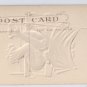 Patriotic Postcard Bunnell Decoration Day Lounsbury 1908 Couple Kissing Story of the Flag