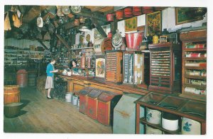 Monroe NY Smith's Clove General Store Interior Counters Old Museum Village Postcard
