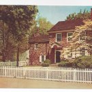 Valley Forge PA Washingtons Headquarters Vintage Postcard
