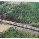 Train Penn Central Metroliner Aerial View RR Vintage Postcard