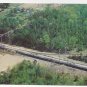 Train Penn Central Metroliner Aerial View RR Vintage Postcard