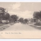 Green Harbor MA Village Street Rotograph Postcard UDB c 1905
