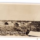 Alaska Fort Yukon RPPC Midnight Sun 1930 Real Photo Postcard