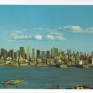 Manhattan Skyline New York City NY Vintage Nester's Postcard