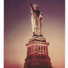 NY Statue of Liberty Night New York 1960s Nester's Postcard K-46 NY Statue of Liberty Night New York 1960s Nester's Postcard K-46