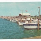 Jones Beach West End Boat Basin Long Island NY State Park Vintage Postcard