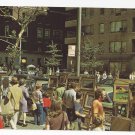 Greenwich Village New York NY Outdoor Sidewalk Art Exhibit 1960s Nester's Greenwich Village New York NY Outdoor Sidewalk Art Exhibit 1960s Nester's