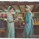 Leola Pa Amish Girls Old Candle Barn Vintage Postcard Leola Pa Amish Girls Old Candle Barn Vintage Postcard