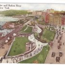 Hudson River NY Riverside Drive Success Postal Card c 1915