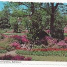 Baltimore MD Guilford Sherwood Gardens Postcard 4X6 Baltimore MD Guilford Sherwood Gardens Postcard 4X6