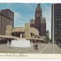 Baltimore MD Charles Center Jacob France Memorial Fountain Postcard 4X6