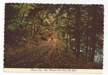 Bear Mountain Inn State Park NY Hessian Lake Trail Postcard 4X6
